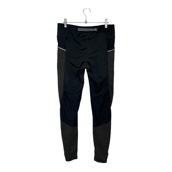 Athleta Dot Be Free Black 7/8 Polka Dot Tights Leggings Women’s Medium - Picture 7 of 15